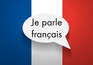 Vector Sign Speaking French